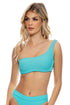 Luli Fama Pura Curiosidad One Shoulder Lace Back Top
